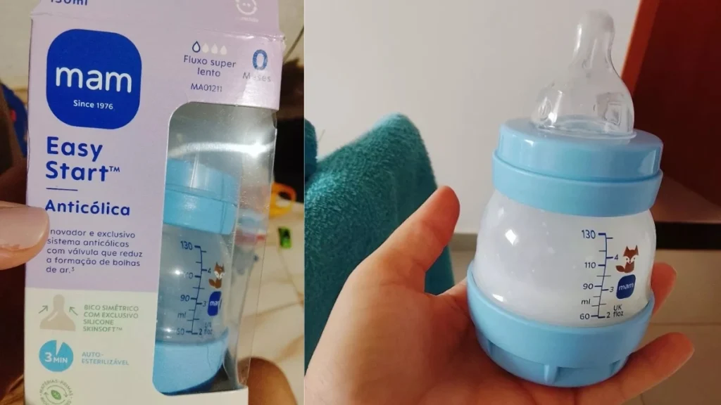Mamadeira MAM Easy Start é Boa ? Anticólica