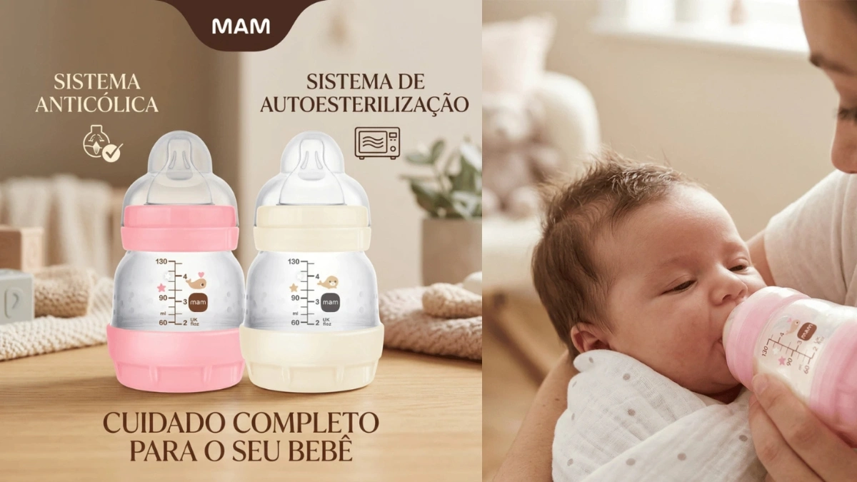 Mamadeira MAM Anticólica é Boa?
